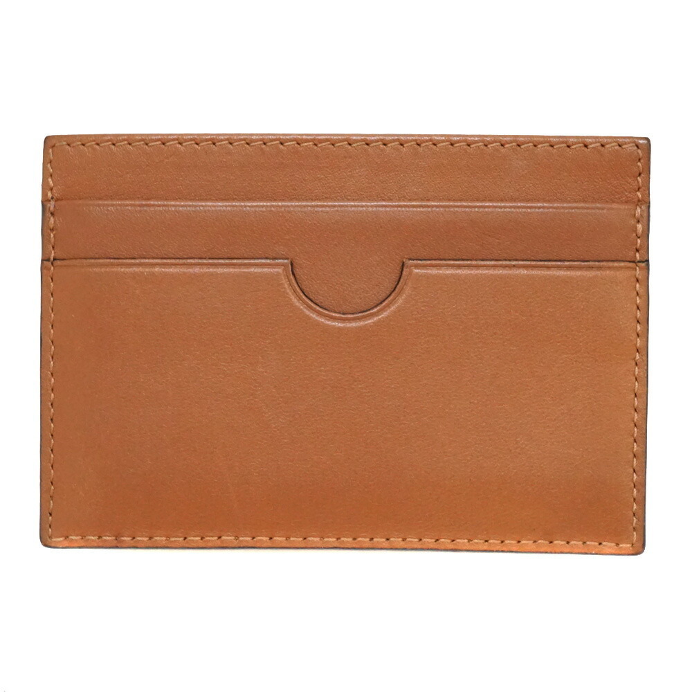 Loewe Card Holder Brown Leather Loewe Card Holder Brown Leather